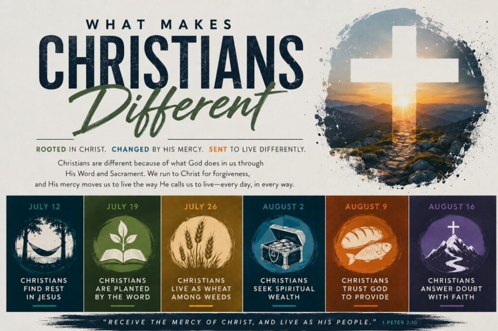 What Makes Christians Different? Christians Find Rest In Jesus