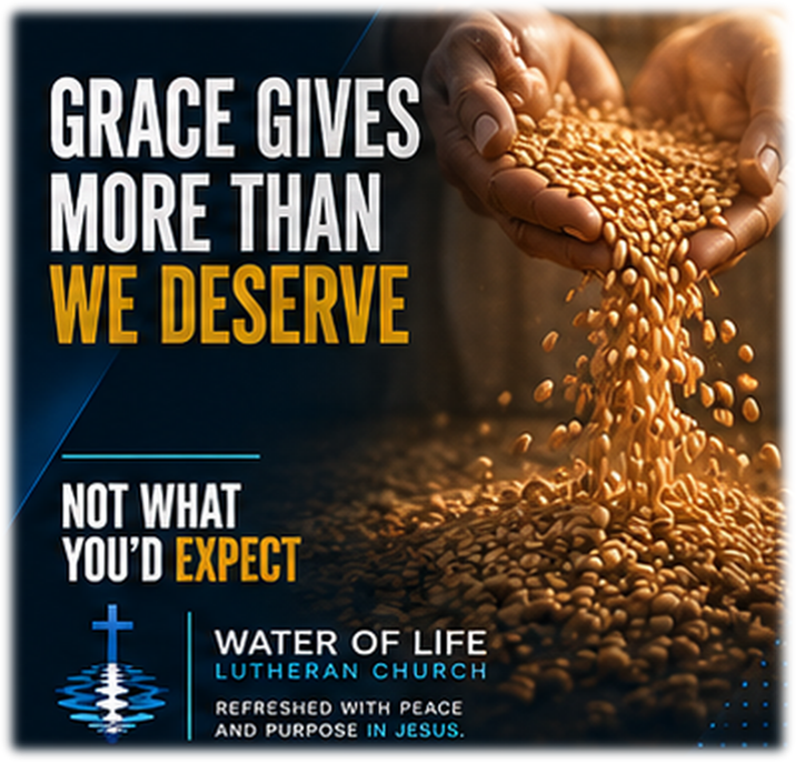 Not What You’d Expect: Grace Gives More Than We Deserve