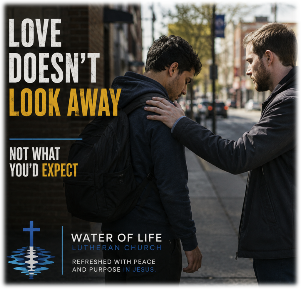 Not What You’d Expect – Love Doesn’t Look Away