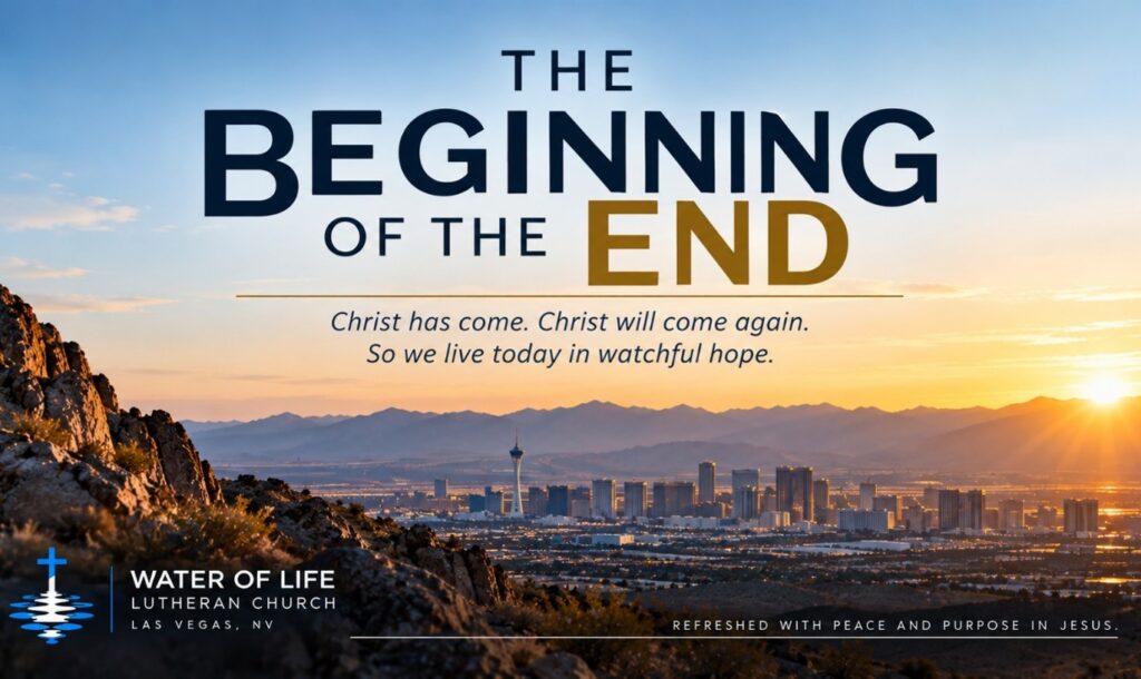 The Beginning of The End: Keep Your Eyes on What’s Ahead