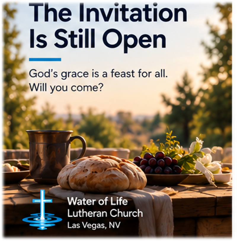 The Beginning of the End : The Invitation Is Still Open